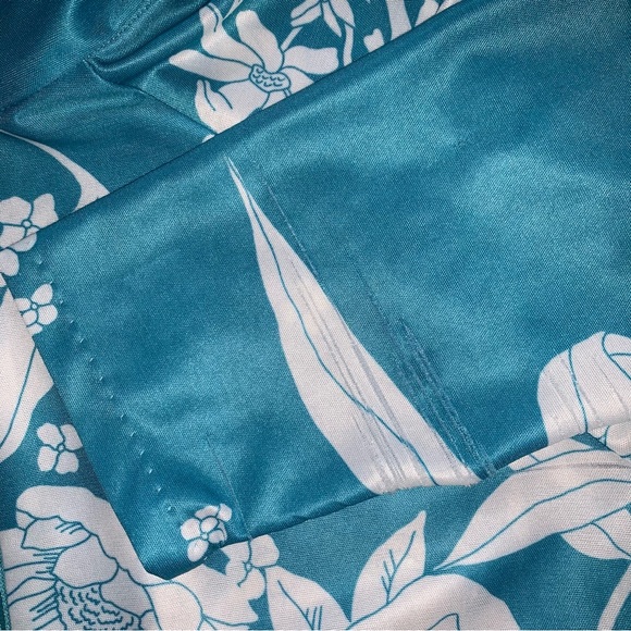 v i n t a g e :: Fantastic Floral Maxi House Dress Robe Caftan Mumu - Picture 7 of 13